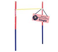 HUDORA Sbarra per trazioni Fabian Standard/Pro - Sbarra singola/doppia per bambini e adulti - Sbarra da ginnastica regolabile su 4 altezze - Sbarra fitness robusta da esterno fino a 100kg