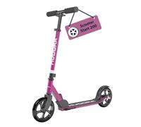HUDORA Scooter Start 200 - Monopattino in alluminio stabile, regolabile in altezza e pieghevole, per bambini e adulti, fino a 100 kg, solido monopattino con supporto