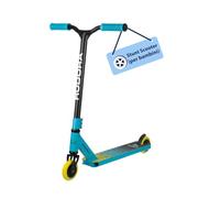Hudora Stuntscooter - Stunt - Monopattino per Bambini, Colore: Verde Unisex Bambini