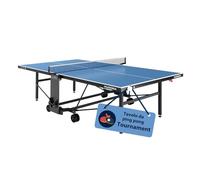 HUDORA Tavolo da ping pong Tournament, tavolo da ping pong robusto outdoor e indoor, tavolo di pregio da ping pong pieghevole e impermeabile, tavolo da ping pong per giocatori frequenti