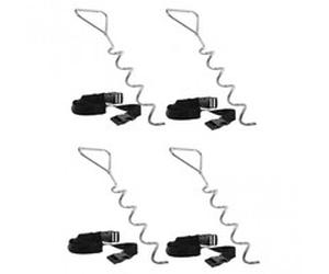 Hudora Trampoline anchors Kit di ancoraggio per trampolino Acciaio 65011