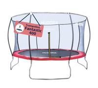 HUDORA Trampolino Fantastic in diverse misure - Trampolino da giardino con rete di sicurezza - Tappeto elastico fino a 100kg - Trampolino family con telo extra sui bordi bambini e adulti
