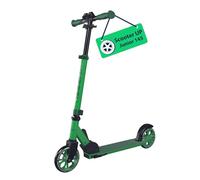 HUDORA Monopattino Up 145 Junior - Monopattino per bambini dai 3 anni sicuro e di qualità - Monopattino pieghevole con rotelle da 145 mm - Monopattino regolabile per ragazzi/e fino ai 60 kg