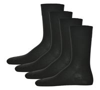 Hudson 4 Paio di Calze da Uomo, Relax Cotone Calze, Senza Fili Elastici (4x 1