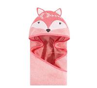 Hudson Baby Animal Face Hooded Towel, Nerdy Giraffe