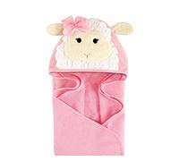 Hudson Baby Animal viso asciugamano con cappuccio