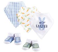 Hudson Baby Baby Bandana Bib & Socks Set