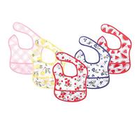 Hudson Baby Bavaglino impermeabile in poliestere unisex, fragole, per principianti