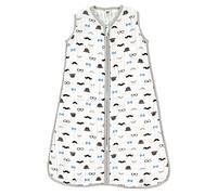 Hudson Baby - Sacco a pelo in mussola per bambini, unisex, 0-6 mesi, colore: bianco