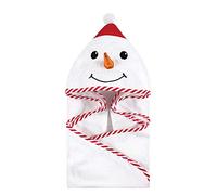 Hudson Baby Unisex Baby Animal Face Hooded Towel, Mint Bunny 1-Pack, One Size