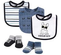 Hudson Baby Unisex Baby Bib and Sock Set