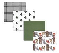 Hudson Baby Unisex Baby Cotton Flannel Receiving Blankets, Wild Forest, One Size