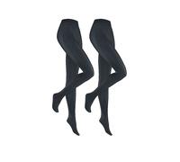 HUDSON Collant velati SIMPLY 40 confezione da 2 marine blu | 40-42