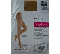 Hudson Donne Simply 20, Pacco Risparmio 2 Strumpfhosen Trasparenti Opache 20den