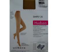 Hudson Donne Simply 20, Pacco Risparmio 2 Strumpfhosen Trasparenti Opache 20den