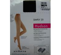 Hudson Donne Simply 20, Pacco Risparmio 2 Strumpfhosen Trasparenti Opache 20den