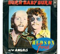 Hudson-Ford - BURN BABY BURN 7 INCH (7" 45) UK A&M 1974