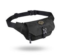 Hudson & James Marsupio in vita, cintura da corsa per uomo e donna, unisex, tasche con cerniera, cintura regolabile, tasca impermeabile per allenamento all'aperto, escursionismo, regali per uomini e