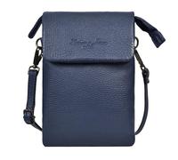 Hudson & James Piccola borsa a tracolla da donna in pelle | Borsa a tracolla compatta con tracolla regolabile e tasche multiple | Versatile borsa a tracolla da donna (marrone), Marina Militare