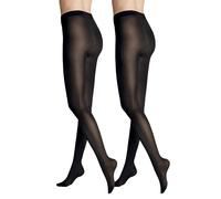 Hudson Shoes Collant da donna Simply 40 Pacchetto di 2 nero 38/40