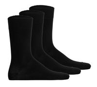 Hudson Unisex Calzini, 3er Pacco - Easy, Fascia Elastica, Base Bianco e Nero
