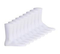 Hudson Unisex Calzini, 9er Pacco - Easy, Fascia Elastica, Base Bianco e Nero
