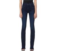 HUDSON Women's Beth Mid Rise, Baby Bootcut Jean with Back Flap Pockets