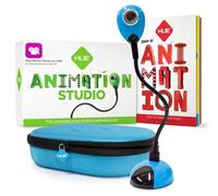 HUE Animation Studio: Kit Completo di Animazione Stop Motion (Telecamera, Software, Libro in Lingua Inglese) per Windows/macOS (Telecamera blu con custodia)