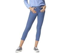HUE Ankle Slit Essential Denim Capri Calzetteria, Lavaggio Medio, M Donna