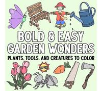 Hue Coloring Bold and Easy Garden Wonders (Tascabile)