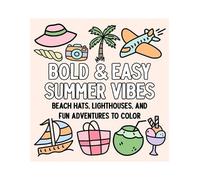 Hue Coloring Bold and Easy Summer Vibes (Tascabile)