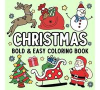 Hue Coloring Christmas Bold and Easy Coloring Book (Tascabile)