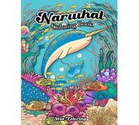 Hue Coloring Narwhal Coloring Book (Tascabile)