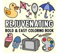 Hue Coloring Rejuvenating Bold and Easy Coloring Book (Tascabile)