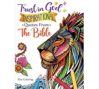 Hue Coloring Trust in God Inspirational Quotes from the Bible (Tascabile)