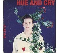 HUE & CRY - VIOLENTLY (SINGLE) 1989 THREE INCH CD 3 INCH SLEEVE + SNAP-PACK