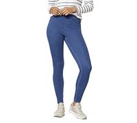 HUE Leggings in Denim Essenziali con vestibilità Curva Calzetteria, Lavaggio Medio, XL Donna