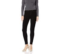 Hue Solid Color Original Jeanz Denim Legging Calzetteria, Nero, S Donna