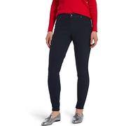 HUE Ultra Soft Fleece Lined Denim Leggings, Lavaggio Inchiostro, XS Donna