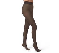 HUE Women's Opaque Sheer to Waist Opaque Tight,Espresso,3