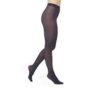 HUE Women's Opaque Sheer to Waist Opaque Tight,Navy,3