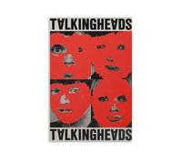 HUEAEHAHE Poster decorativo su tela, motivo: Talking Heads Remain in Light, stampa artistica da parete, 60 x 90 cm, senza cornice