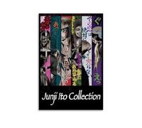 HUEAEHAHE The Junji Ito Collection 2018, poster decorativo su tela, poster estetico, stampa artistica da parete, 50 x 75 cm, senza cornice