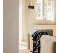 Hübsch Lampada LED da pavimento Reflector, marrone, altezza 160 cm, ferro Hübsch