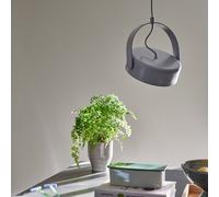 Hübsch Stage Lampada LED a sospensione, grigio, ferro, 3.000 K Hübsch