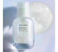 HUECALM Niacin Vita Snow Siero per la cura della pelle coreana: siero idratante e regola i grassi con 3% niacinamide vitamina C e ceramide per correggere le macchie scure