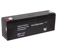 1x Multipower Batteria Al Piombo MP4-12D Pb 12V 4Ah Faston 4,8 ES4-12D