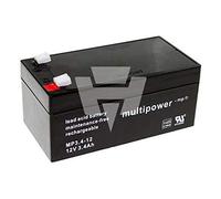 Hückmann 4260476411083 - Batteria al piombo Multipower 117713 MP3,4-12 Pb12V/3,4Ah