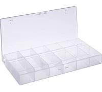 Hüfner Dübel Scatola organizer (lunghezza x larghezza x altezza): 194 x 101 x 31 mm. Numero di scomparti: 12 suddivisione fissa