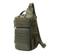 Huehkir Borsa a Tracolla per Pesca a Mosca | Con Portabottiglia E Scomparto Per L'Attrezzatura,Borsa A Tracolla Leggera - Per Viaggio Uomini Campeggio Escursionismo Outdoor Palestra Sport e Avventura